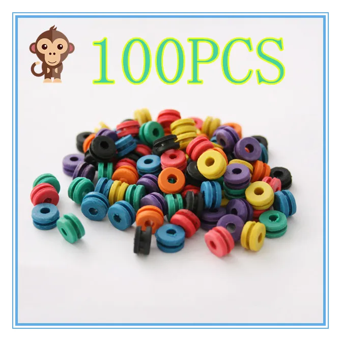 

YILONG 100PCS Soft T Type Tattoo Grommet For Needle Machine Supply