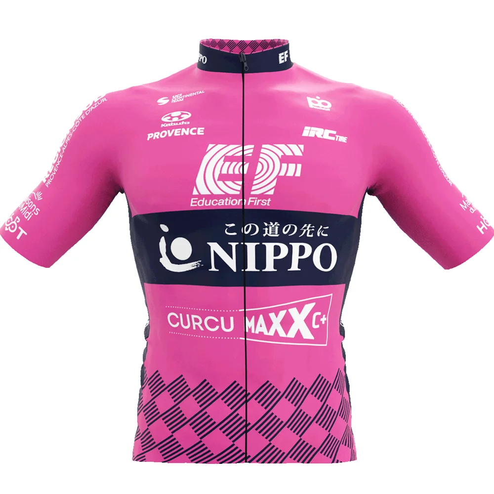

Team NIPPO Maillot Men Short Sleeve Tops Cycling Jersey Summer Bib Pants Sets Ropa De Hombre 2021 EF Education FIRST New