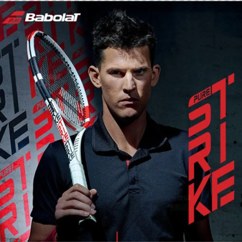 

2021 Tim Professional Tennis Racket PS98 PS100 Pure Strike Full Carbon Racket Sports Racket -40
