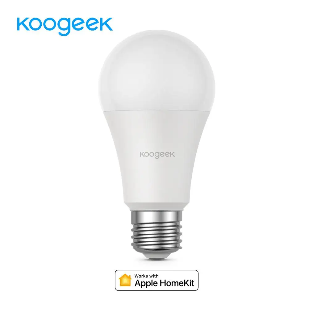 Koogeek E26 7W светодиоидная лампа с регулируемой яркостью Wi Fi умный светодиодный
