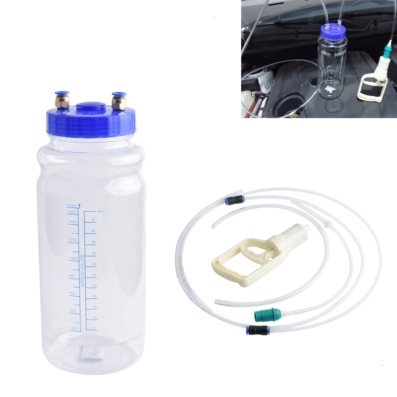 Универсальный ручной вакуумный насос для замены масла объемом 2 л масляный