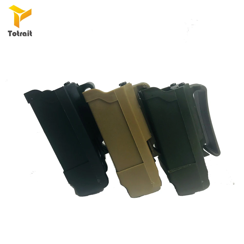 

TOtrait CQC Tactical Pistol Stack Magazine Holster Holder for Glock 17 9mm Combat Caliber Hunting Accessories Pouch Cartridge