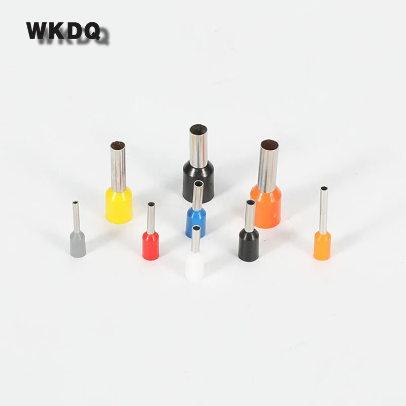 VE7508 0 75 мм ^ 2 обжимные концевые клеммы шнура для многожильного провода 9 цветов |