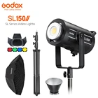 Godox SL-150II SL150II 150WS 5600K белая версия ЖК-панель светильник непрерывный выход Bowens кресветильник