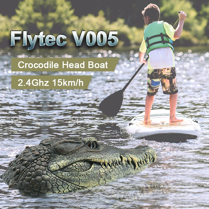 Радиоуправляемая лодка Flytec V005/V002 4 канала 2 ГГц игрушка RTR интересная Игрушечная