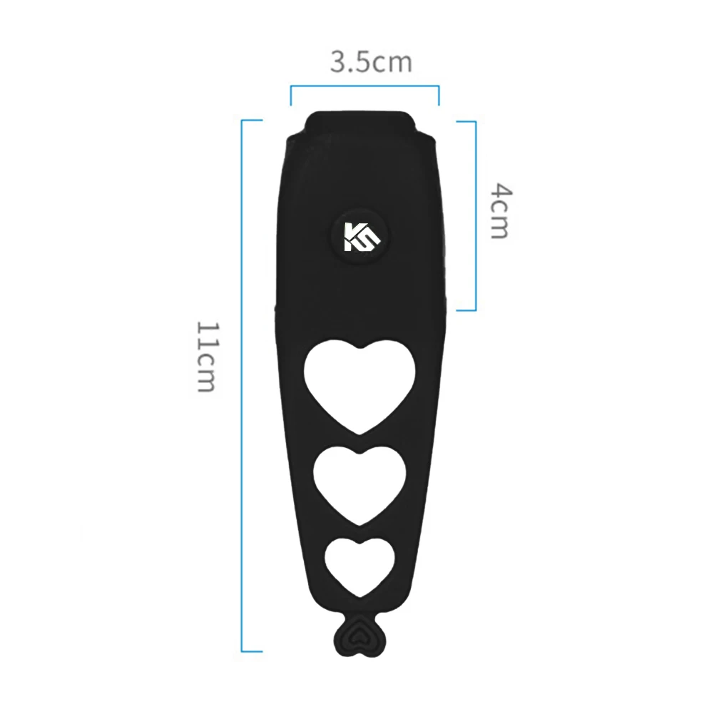 

Bike Electronic Horn 120dB Mountain Bicycle Handlebar Ring Bell (Black)