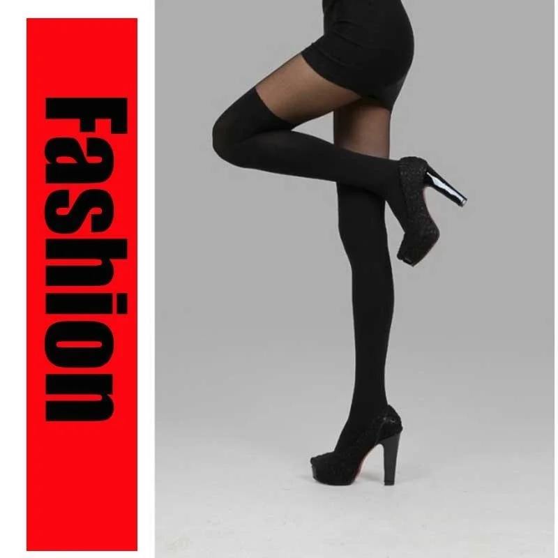 

New Fashion Sexy Nylon Elastic Stocking Thigh Over Knee High Socks Pantyhose Prevent Hook Silk Medias Women Summer Stockings