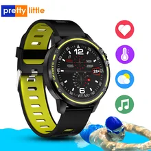 L8 Смарт часы для мужчин IP68 водонепроницаемый Reloj Hombre режим SmartWatch с ЭКГ PPG кровяное давление сердечного ритма спортивные фитнес часы