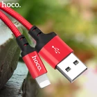 Кабель HOCO USB, для iPhone 8, 7, 6, 5 plus, iPhone 11 Pro, X, XS Max, XR, iPad