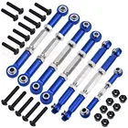 7 шт. регулируемые алюминиевые поворотные зажимы, сцепные звенья для камеры Traxxas Slash 4X42WD, запчасти для обновленных автомобилей 110