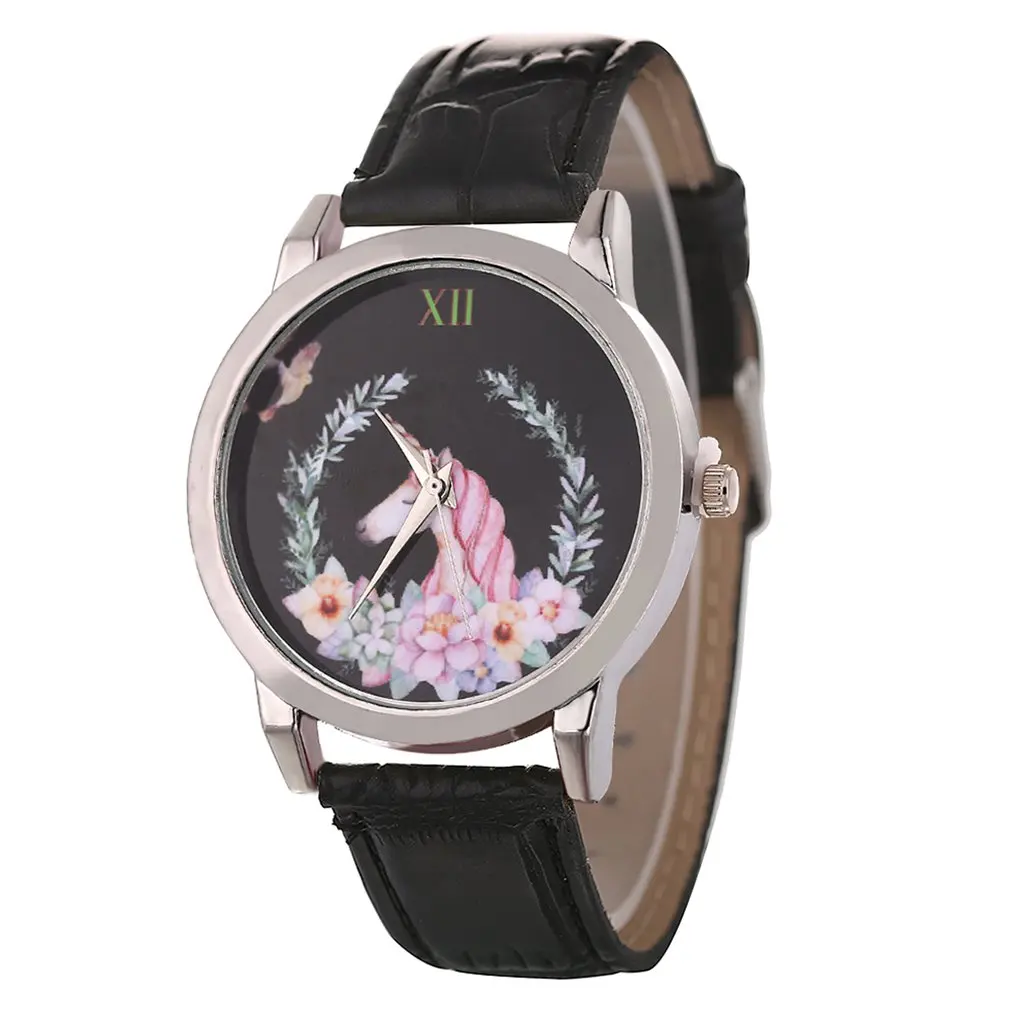 Женские кварцевые часы разных цветов с кожаным ремешком наручные аналоговые Reloj