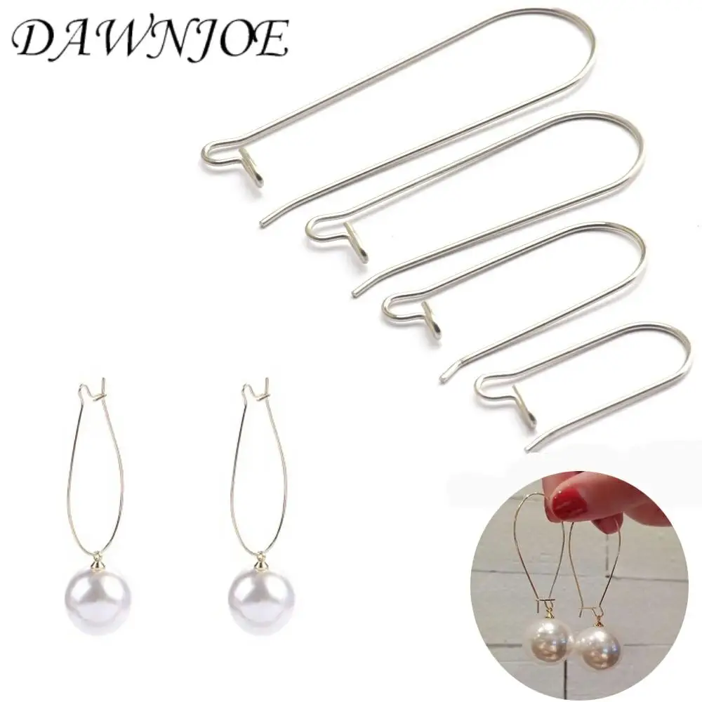 

30pcs 316L Stainless steel Hypoallergenic Ear Buckle U-shaped Large Ear Hook DIY Making Earrings jewelry Accessories Finding