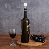 10pcs bottle stopper blank bottle opener wine stopper dome blanks cabochons storage twist cap plug reusable vacuum sealed