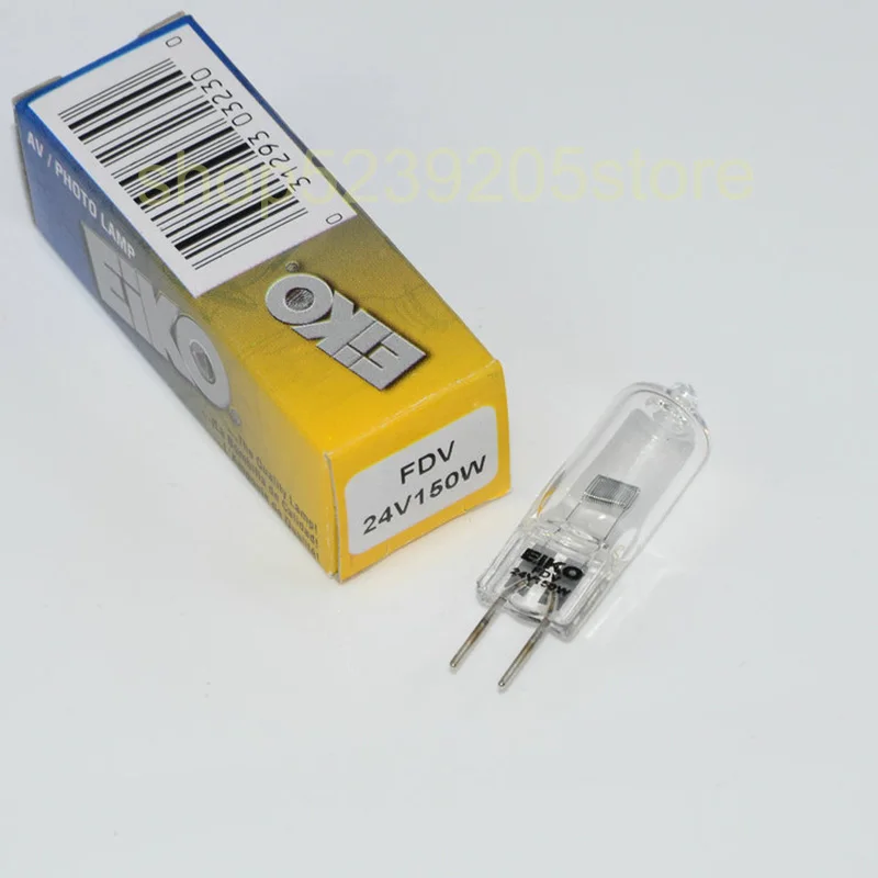 2pcs EIKO FDV 24V150W G6.35 Halogen Photo Lamp eiko 24v 150w