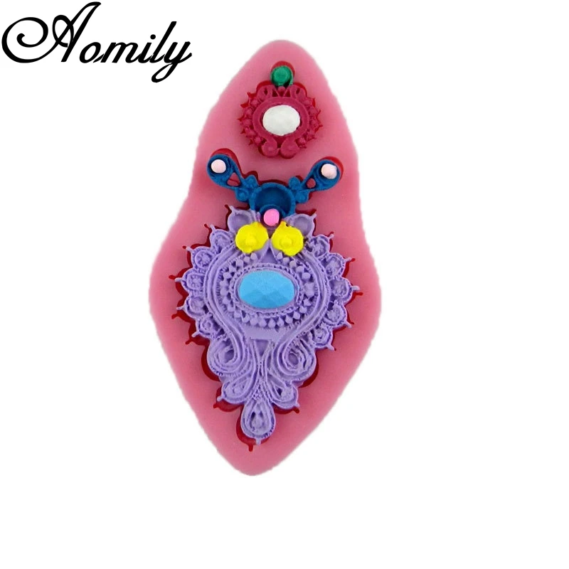 Ювелирные изделия Aomily силиконовые формы для торта форма украшения тортов