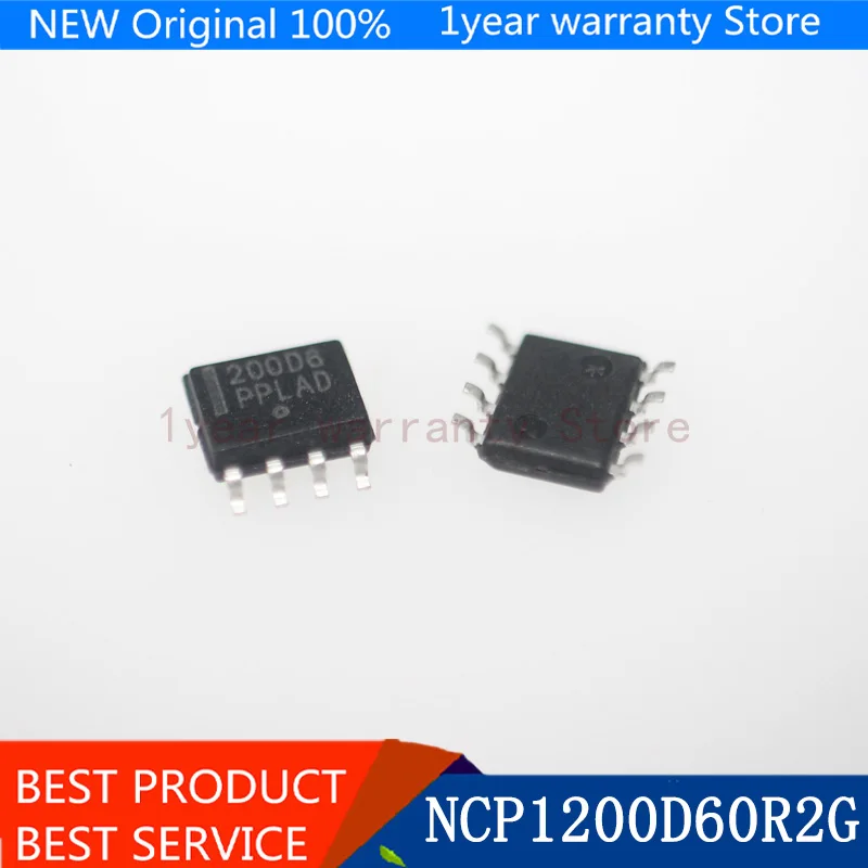 

{ New original } 10pcs 200D6 NCP1200D60 NCP1200D60R2G sop-8