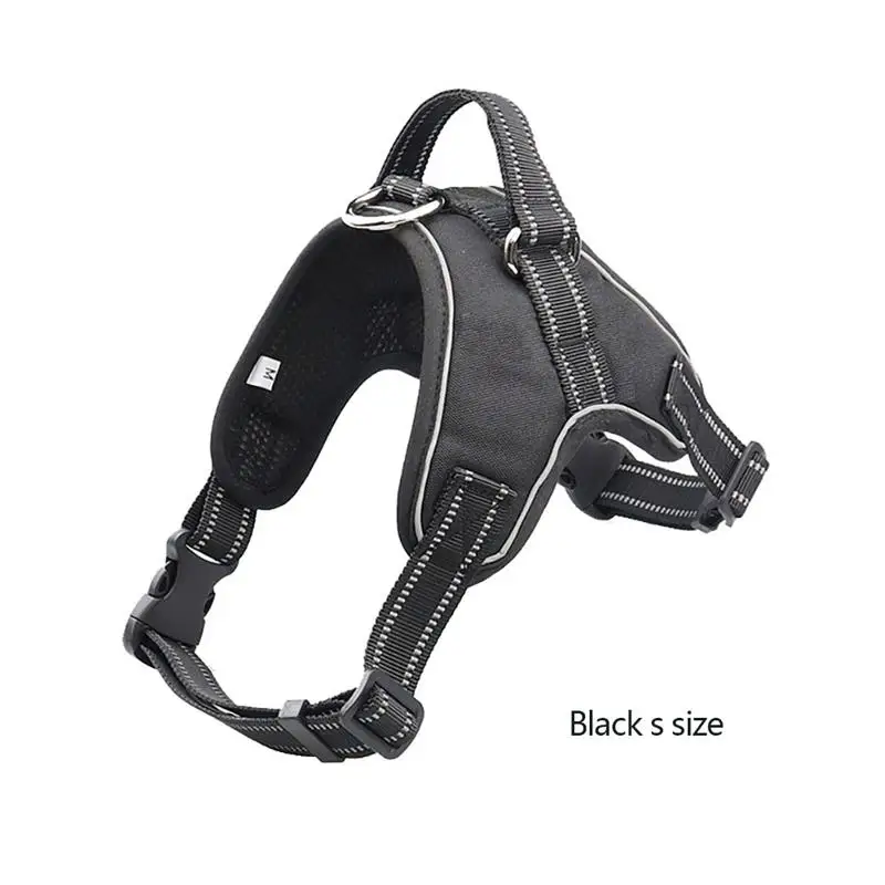 Большая собачья шлейка жилетка дышащая не тянуть упряжка для тренировки собак