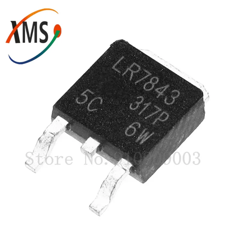 

100 шт. IRLR7843PBF TO252 IRLR7843 TO-252 LR7843 SMD