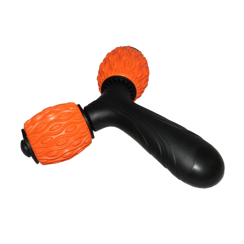

2021 New Y Shape Roller Massage Light Portable Muscle Relaxer Relaxation Instrument Beauty Tool Fitness Foam Roller Neck Massage