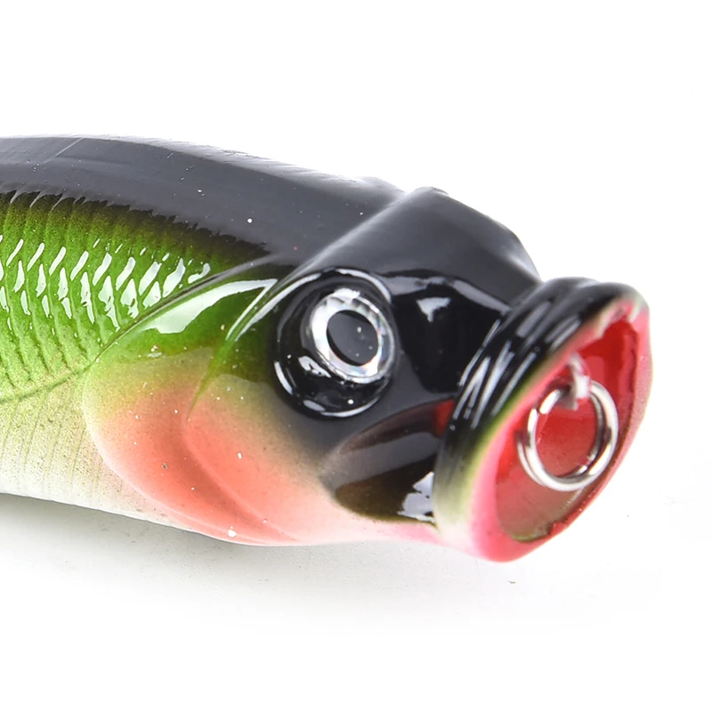 

1pc 8cm 14g fishing lures hard baits artificial popper crankbait wobblers bait 4#