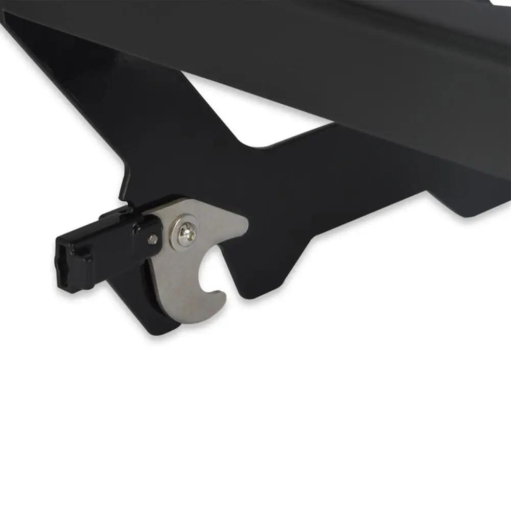 Съемный Черный багажный комплект для путешествий стойка багажа Harley Softail FLDE FLHC FLHCS