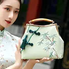 Женская сумка ручной работы с бахромой и вышивкой Shell Lock, шикарные женские винтажные сумки через плечо, новинка 2021, женские сумки с цепочкой 120 см