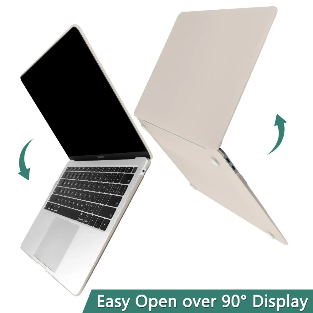 Прорезиненный матовый чехол для ноутбука Macbook Air 13 Mac Book retina Pro 13 1" Touch bar A1989 A1990+ чехол для клавиатуры