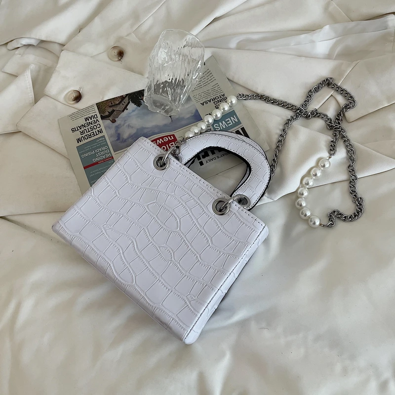 

LINVANSHY Handbags for Ladies PU Leather Inclined Shoulder Bag Solid Color