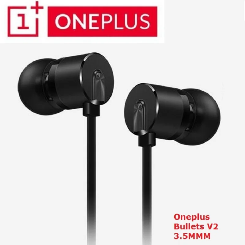 Наушники Oneplus Bullets V2 2T наушники вкладыши гарнитура с дистанционным микрофоном для
