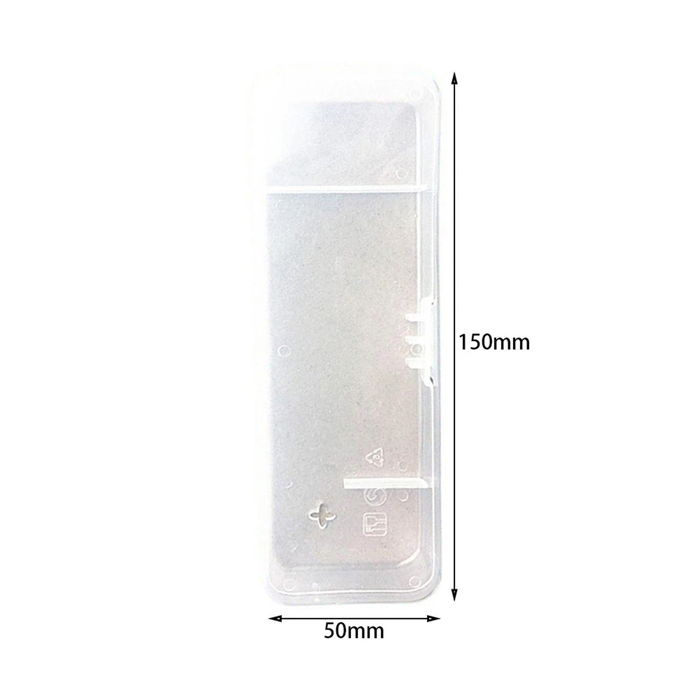 15*5*3 см портативная Мужская бритвенная коробка прозрачный пластиковый дорожный