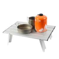 2021 new portable camping mini foldable table stove stand outdoor hiking picnic desk picnic barbecue climbing folding table