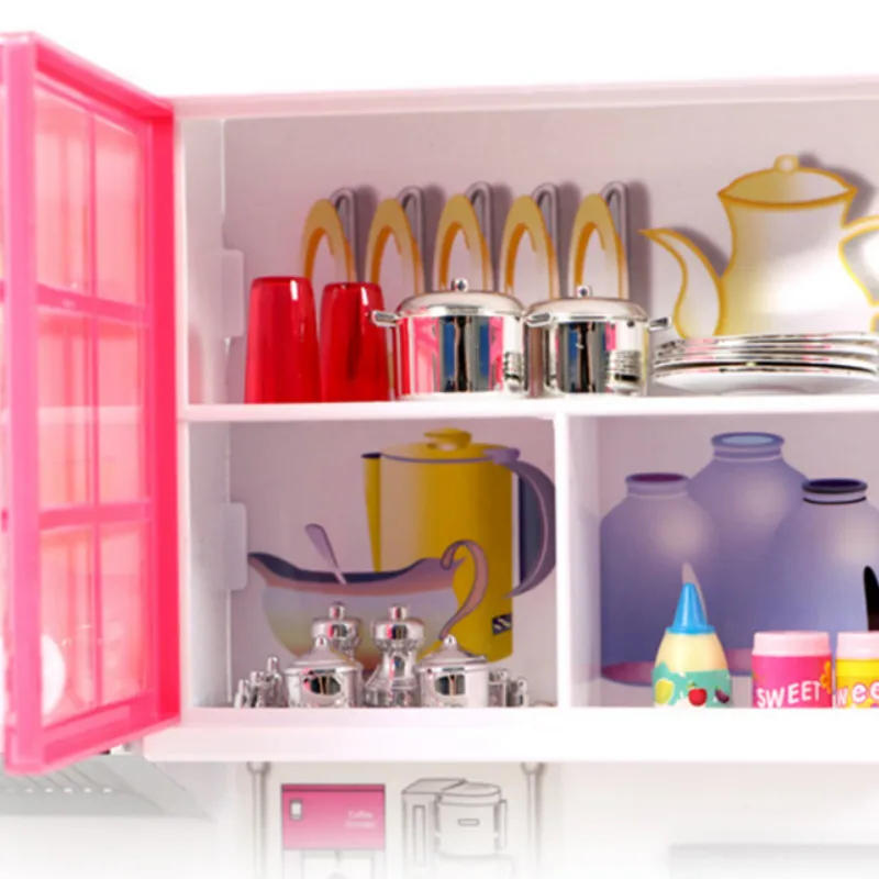 Платье девушки Розовая ролевые игры игрушки Мини Посуда детская моделирование