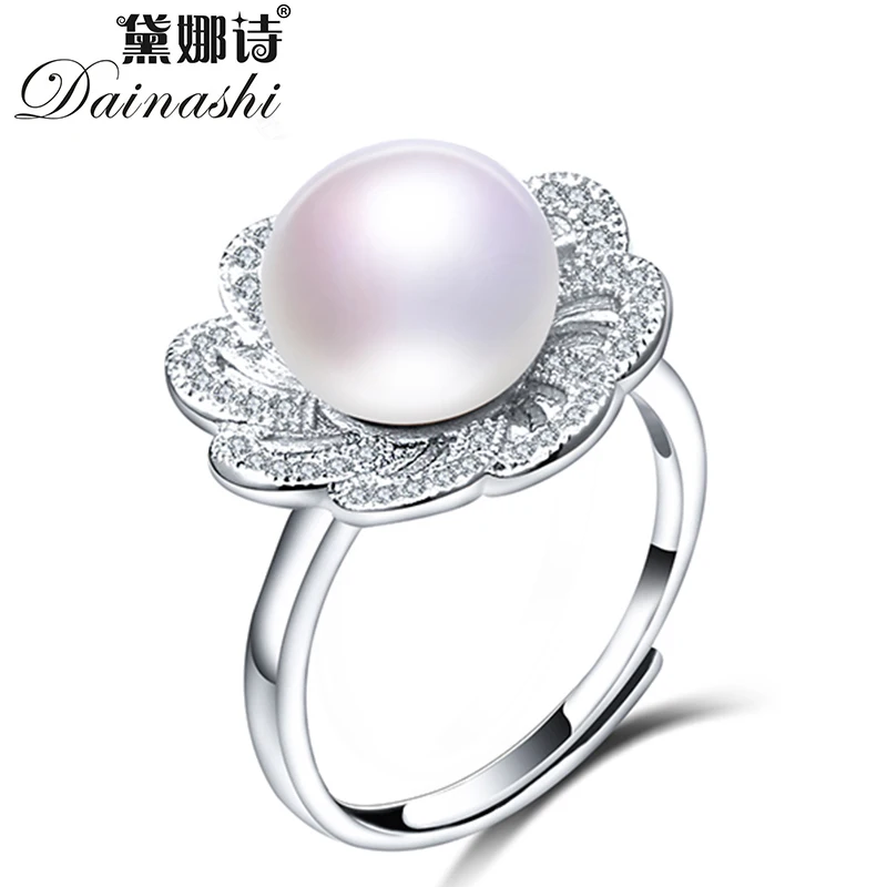 Dainashi модное 100% подлинное пресноводное культивированное жемчужное кольцо
