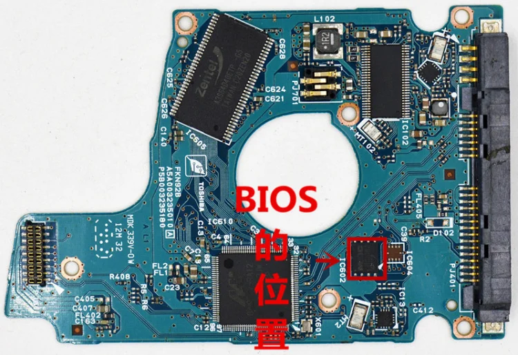 

hard drive PCB controller G003235A for Toshiba 2.5 inch SATA hdd data recovery hard drive repair MQ01ABD100 MQ01ABF050