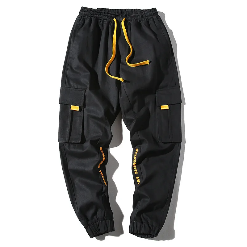 ICPANS черные шаровары в стиле хип хоп мужские камуфляжные брюки карго Мужские