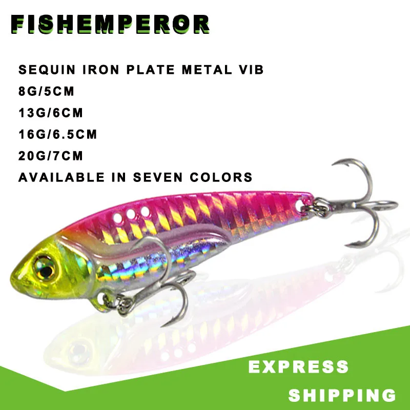 

VIB Vibration Sinking Fishing Lure 8g 13g 16g 20g Winter Ice Fishing Wobblers Artificial Hard Bait Pesca Japan Fishing Tackle