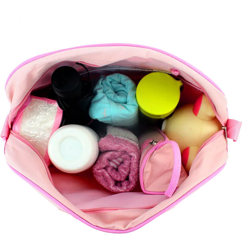 3 PCS/Set High Quality Baby Diaper Bags Durable Nappy Bag Mummy Mother With Feeding Bottle Holder And Pad | Мать и ребенок