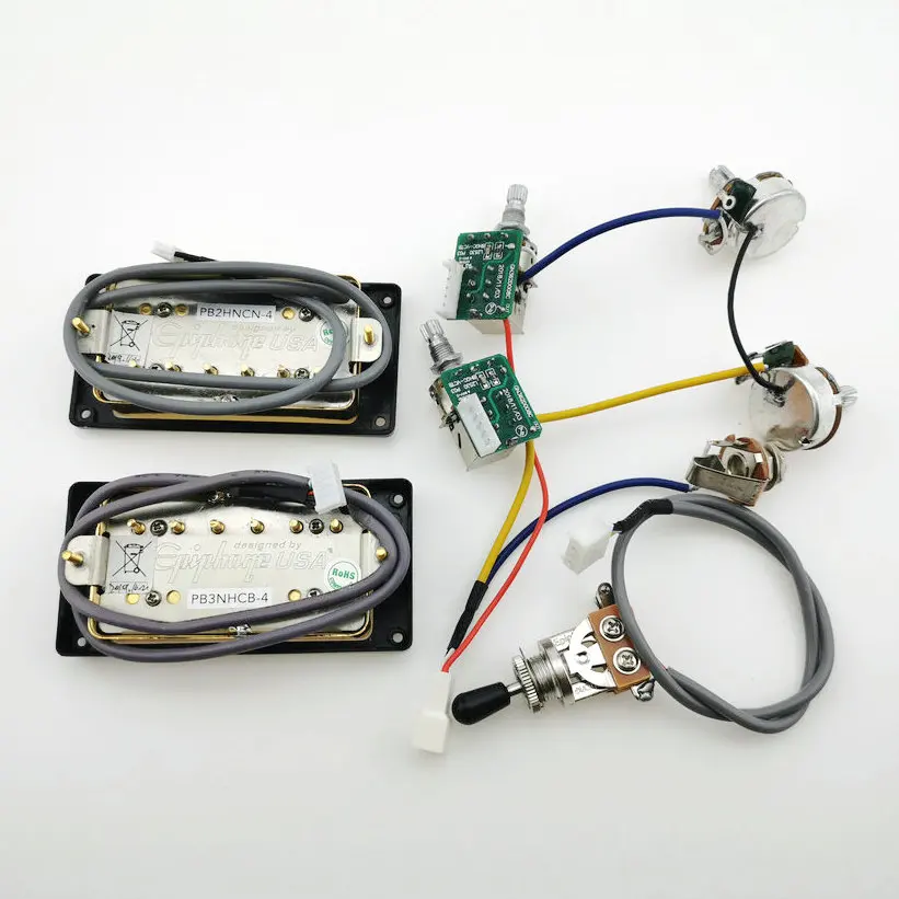 Набор звукоснимателей LP Standard ProBucker N и B электрогитара Alnico Humbucker с