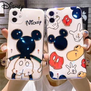 Disney Mickey Minnie Phone Case for iPhone13 13Pro 13Promax 12 12Pro Max 11 Pro X XS MAX XR 7 8 Plus Phone Case