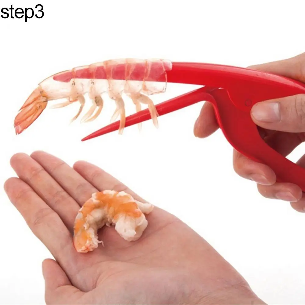 

Creative Kitchen Prawn Peeler Shrimp Deveiner Remover Peel Device Portable Tool
