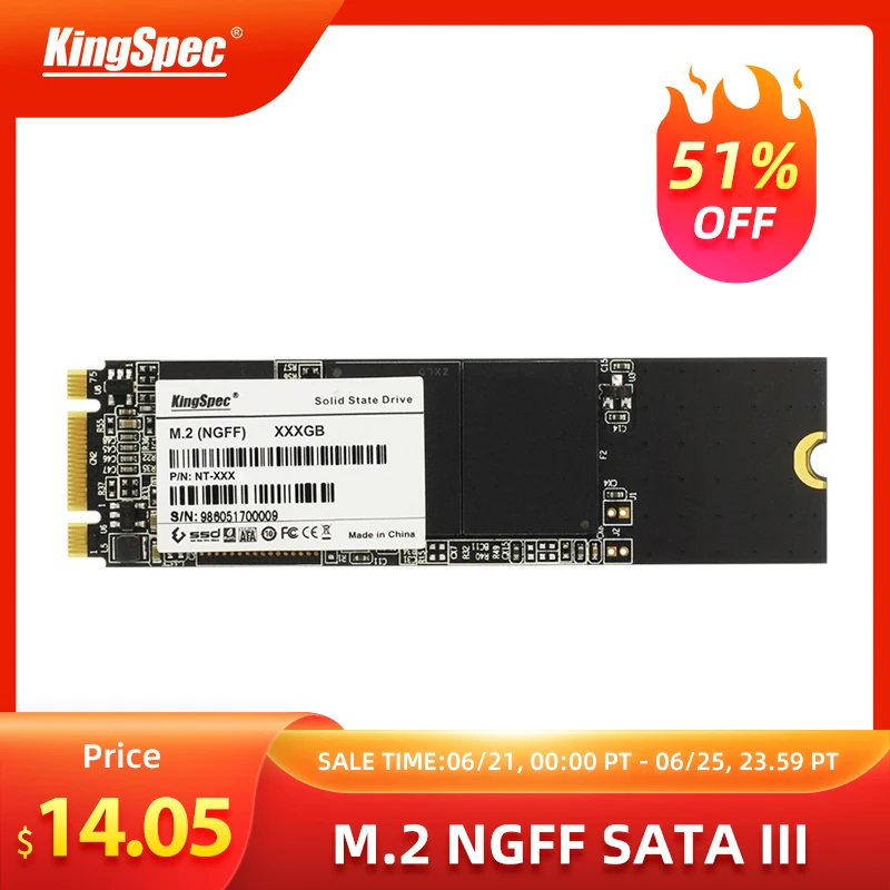 KingSpec M.2 SSD 240 ГБ 22*80 мм Внутренний SATA сигнал NGFF 2280 M2 480 960 жесткий диск для
