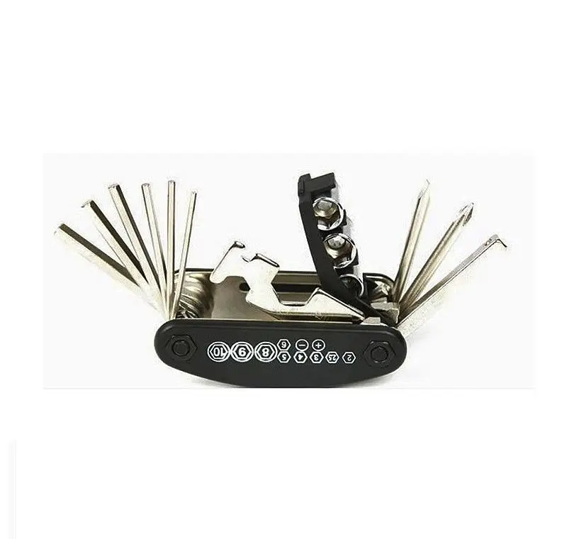 16 в 1 простых инструментов для езды на велосипеде комплект горный велосипед с