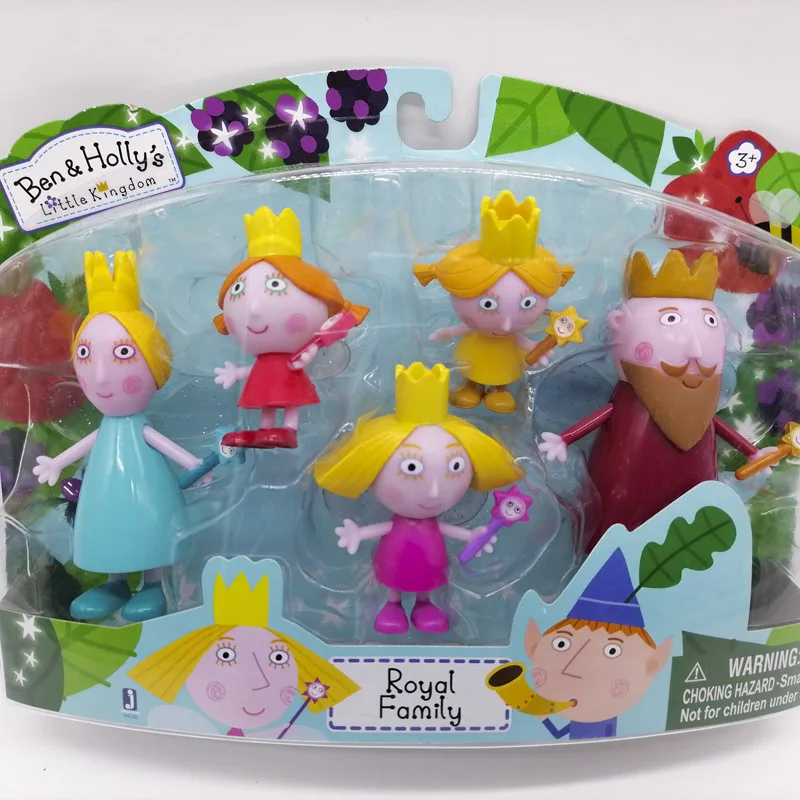 Подлинные куклы Бен и Холли фигурки маленького царства королевская семья