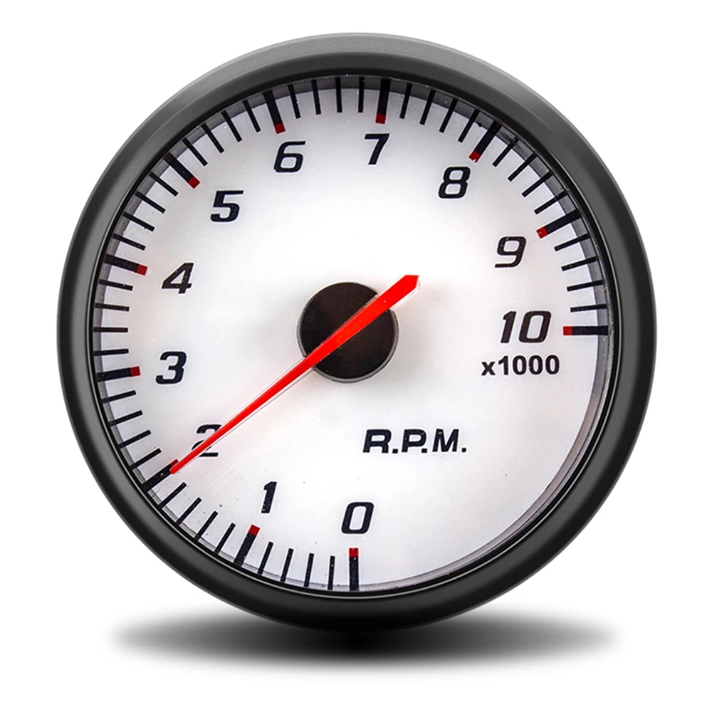 Тахометр Dragon 60 мм с сисветильник кой для автомобильных гоночных автомобилей 10000