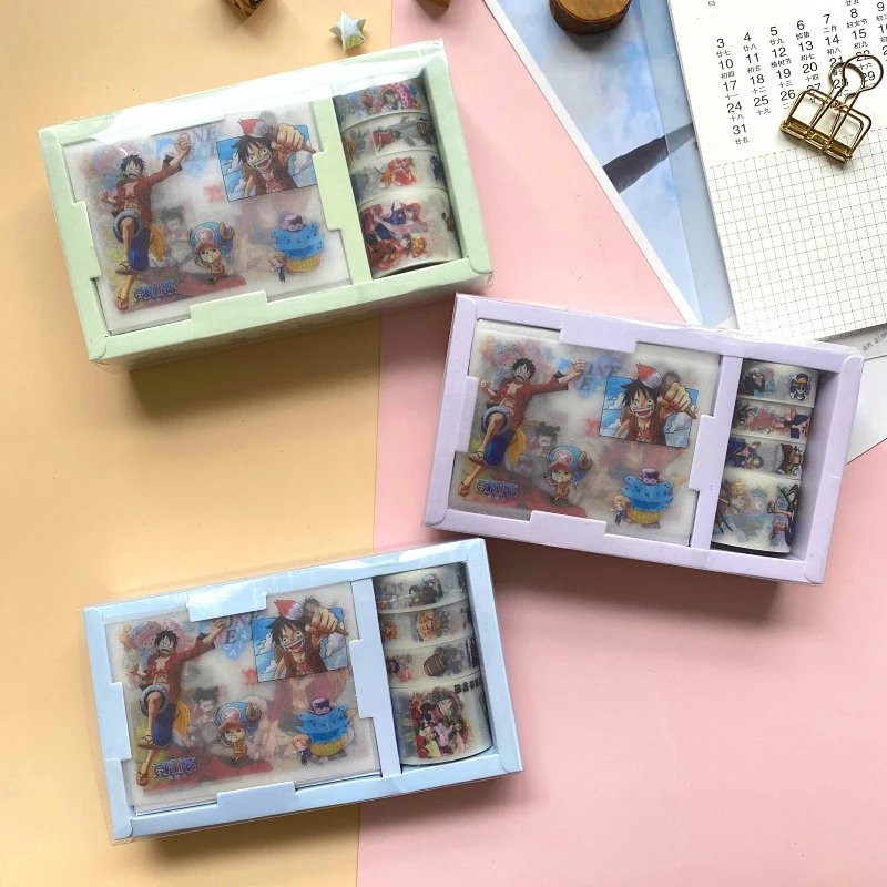 

One Piece Anime Peripheral Combination Hand Account Sticker Laptop Luggage Sticker Child Gift