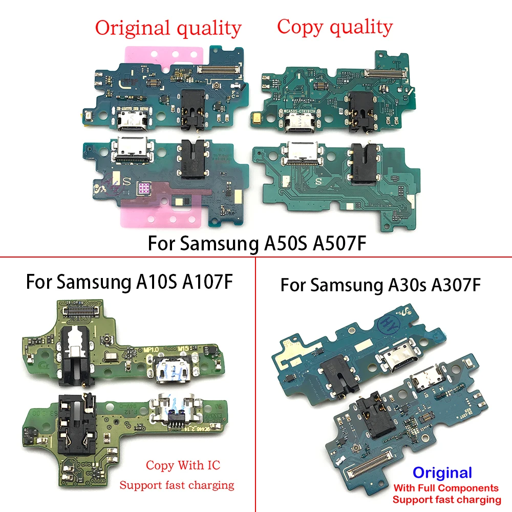 

10 шт./лот, док-разъем Micro USB, зарядный порт, гибкий кабель платы для Samsung A10S A20S A20E A30S A50S A70S M30S A70s