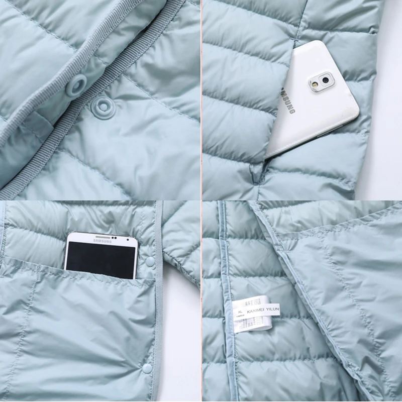

Thin Down Jacket Women Ultra Plus Size Pink Womens Lightweight Down Jackets New Ultra Light White Coat Warm Short Jackets Women