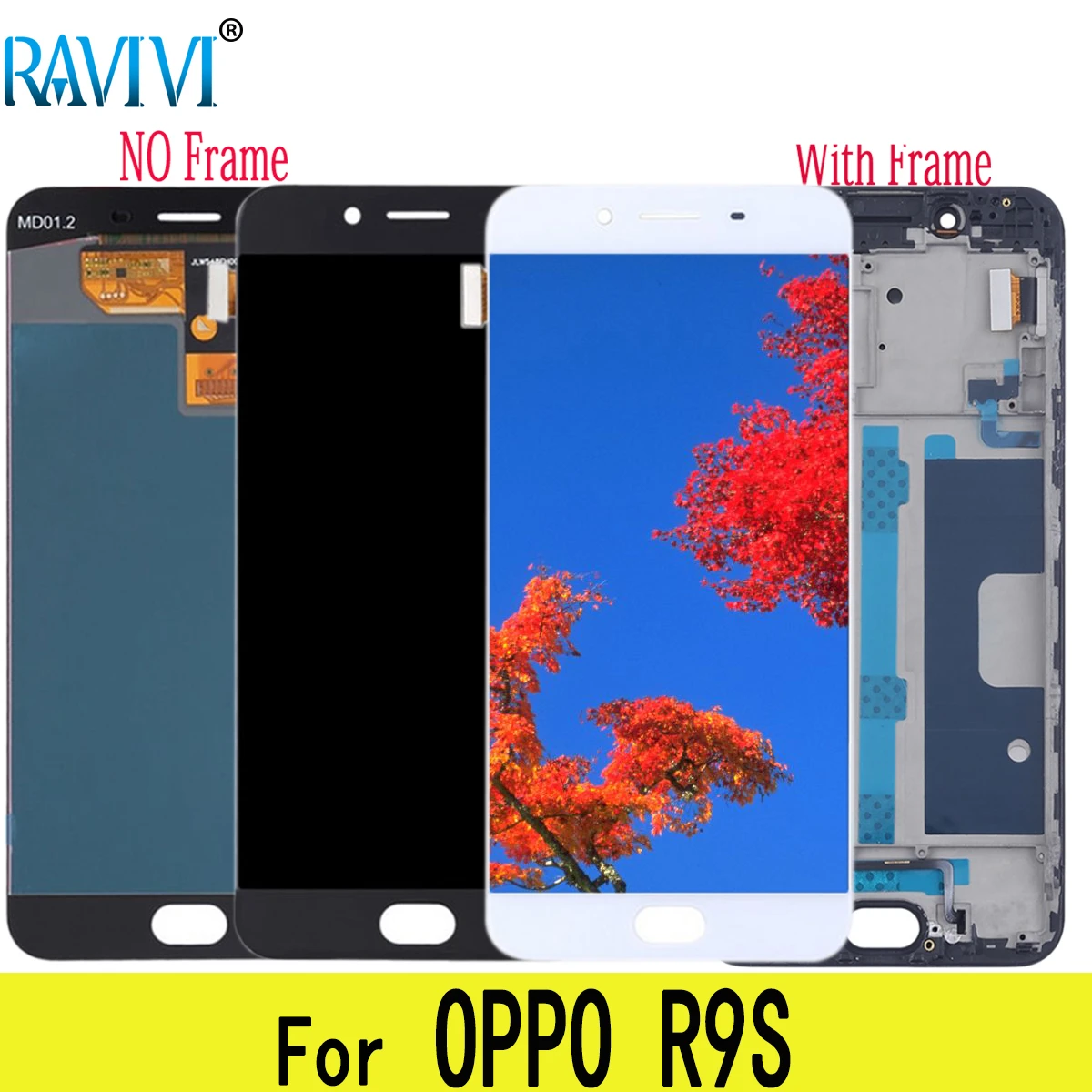 5 &quotR9S ЖК дисплей высококачественный защитный чехол для OPPO R9S Дисплей кодирующий