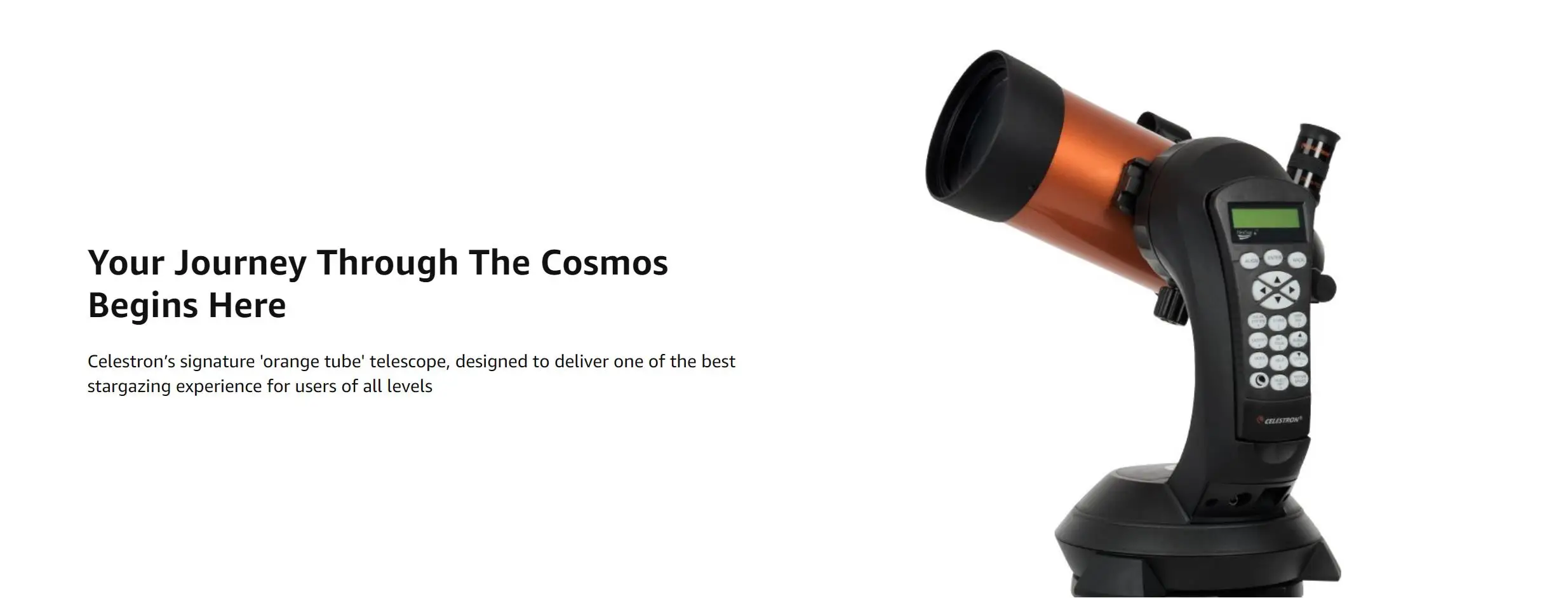 Лучший профессиональный Компьютеризированный телескоп Celestron NexStar 4SE, астрономический телескоп, подходит для начинающих и продвинутых пользователей