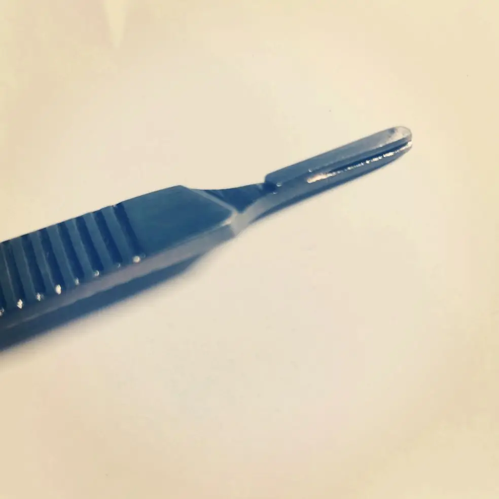 Хирургический нож скальпельного типа TIGON высокого качества для стоматологии из нержавеющей стали с материалом инструментов для оральных имплантов 3#.